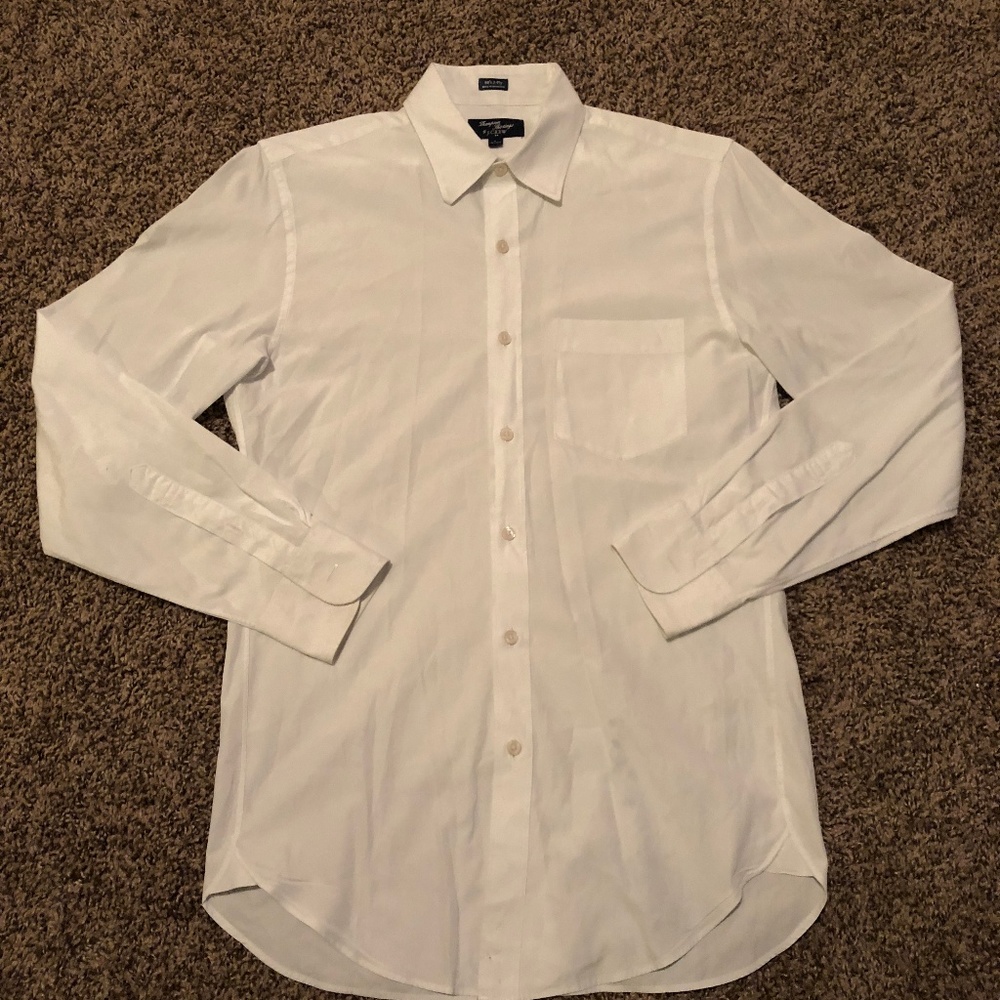 White J.Crew Button Down Small